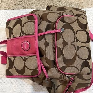Coach backpack